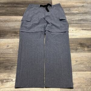 NWT Croft & Barrow Navy Coast Mens 36x32 Convertible Hiking Stretch Cargo Pants‎